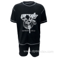 Custom Men's Cotton Print 2 Piece T-shirt Sets